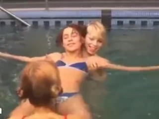 Three Italian Teenies Involving Get Under One's Pool